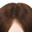 18inch #N4 French Drown Silk Top wig