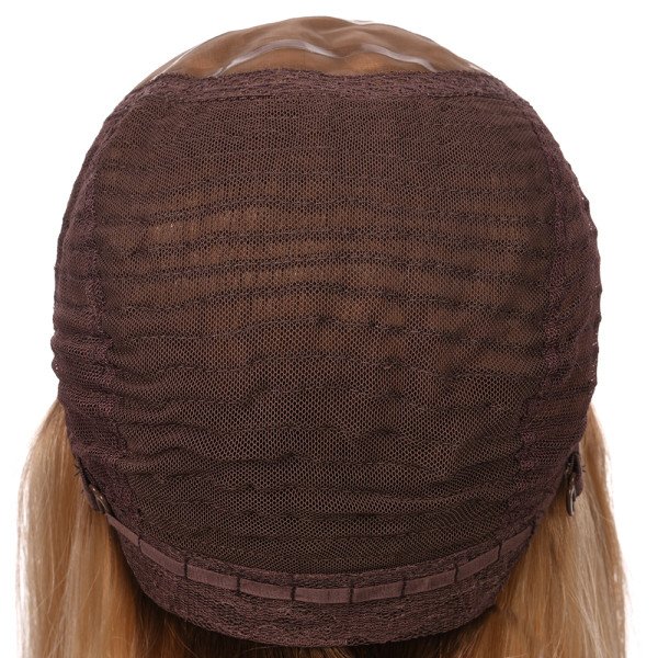 18inch #SU French Drown Silk Top wig