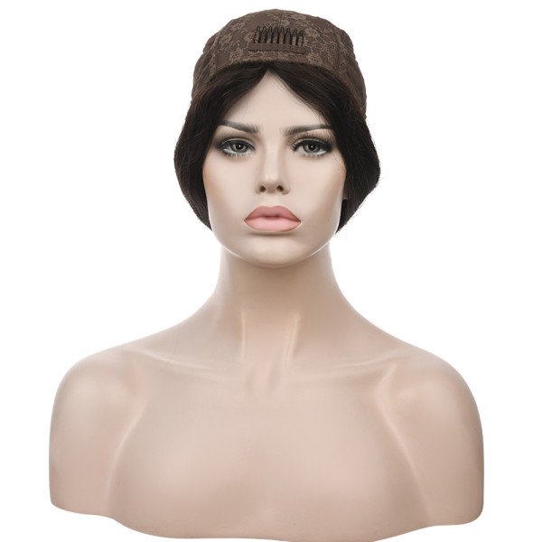 21inch #2  Jewish Silk Top wig 