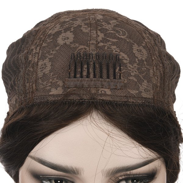 14inch #4  Jewish Silk Top wig 
