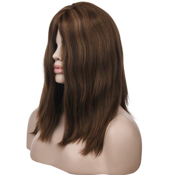 18inch #6\8\10  Jewish Silk Top wig 