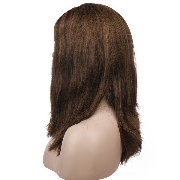 18inch #6\8\10  Jewish Silk Top wig 