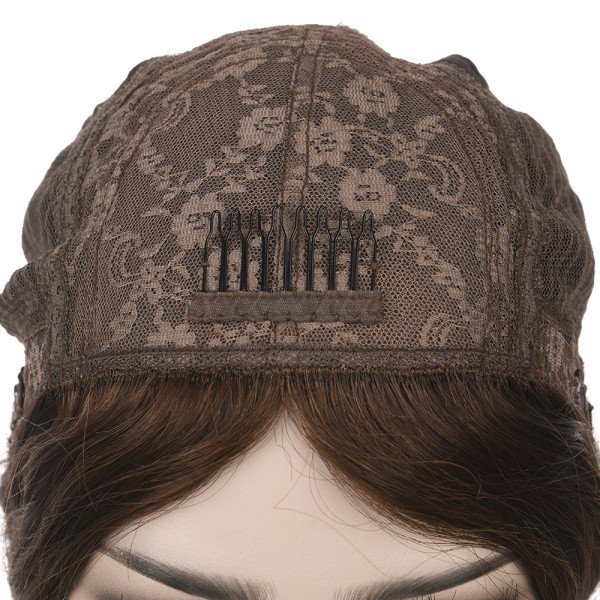 14inch #6  Jewish Silk Top wig 