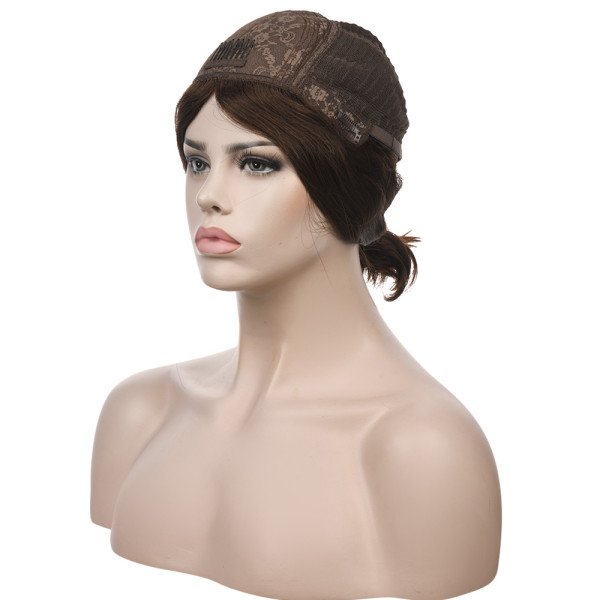 14inch #6  Jewish Silk Top wig 