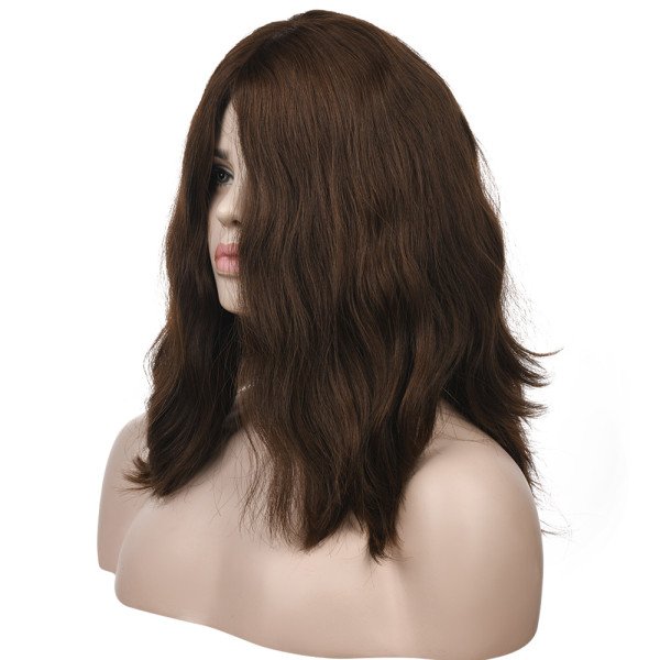 18inch #6  Jewish Silk Top wig