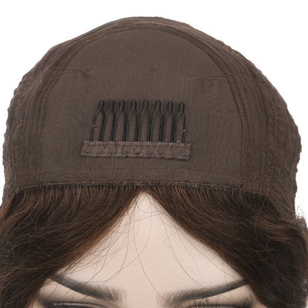 18inch #6  Jewish Silk Top wig