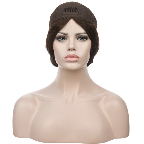 21inch #4  Jewish Silk Top wig 