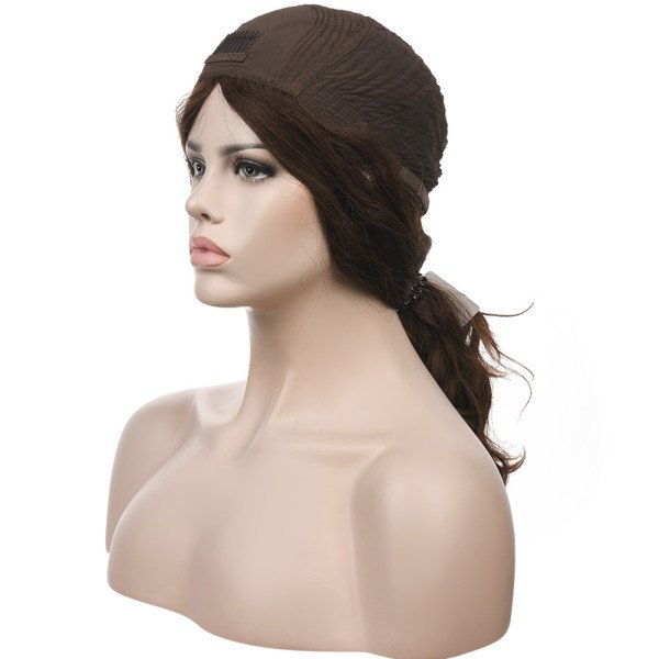18inch #6  Jewish Silk Top wig