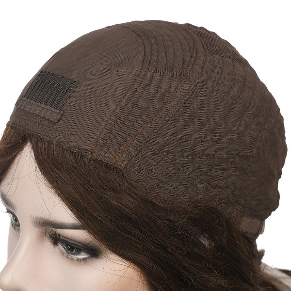 18inch #6  Jewish Silk Top wig