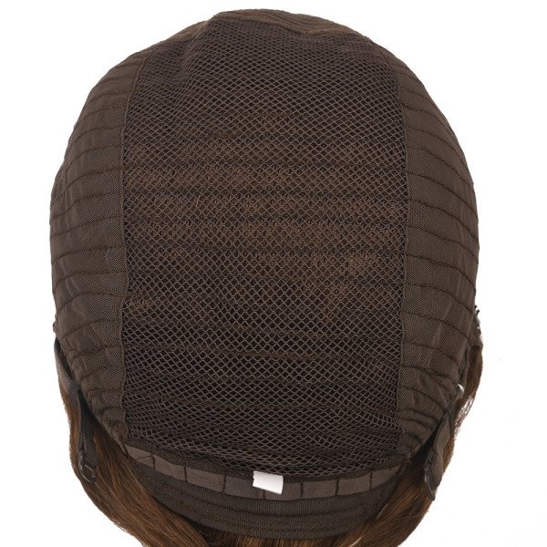 21inch #8  Jewish Silk Top wig 