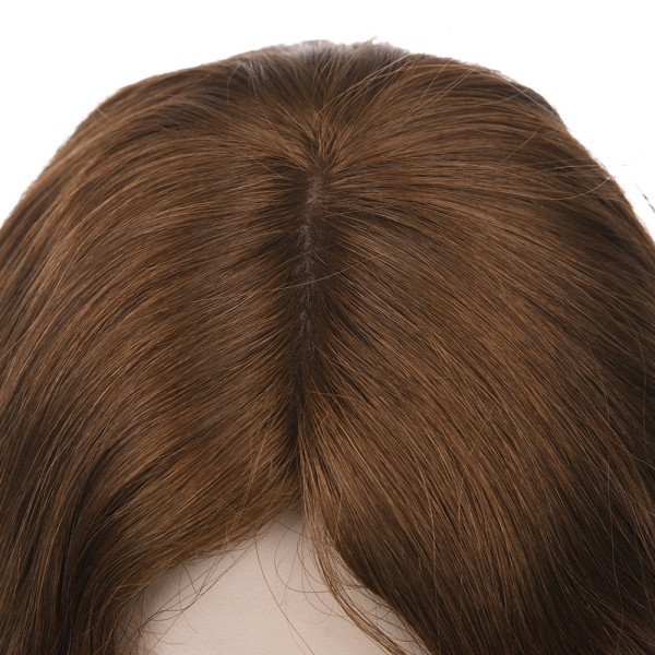 21inch #8  Jewish Silk Top wig 