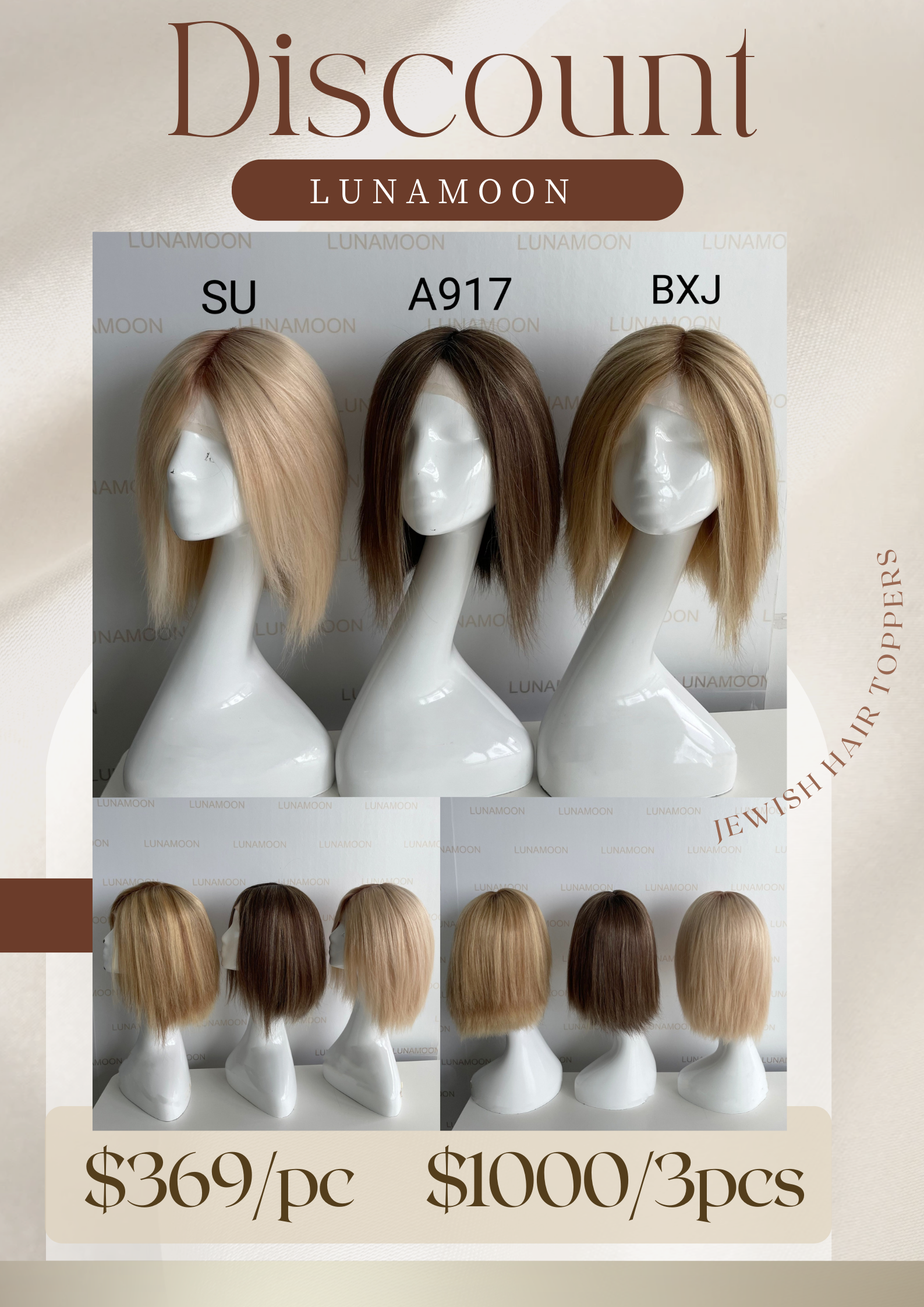 Discount !! 13inch lace wigs!! $369/pc $1000/3pcs and free shipping！！
